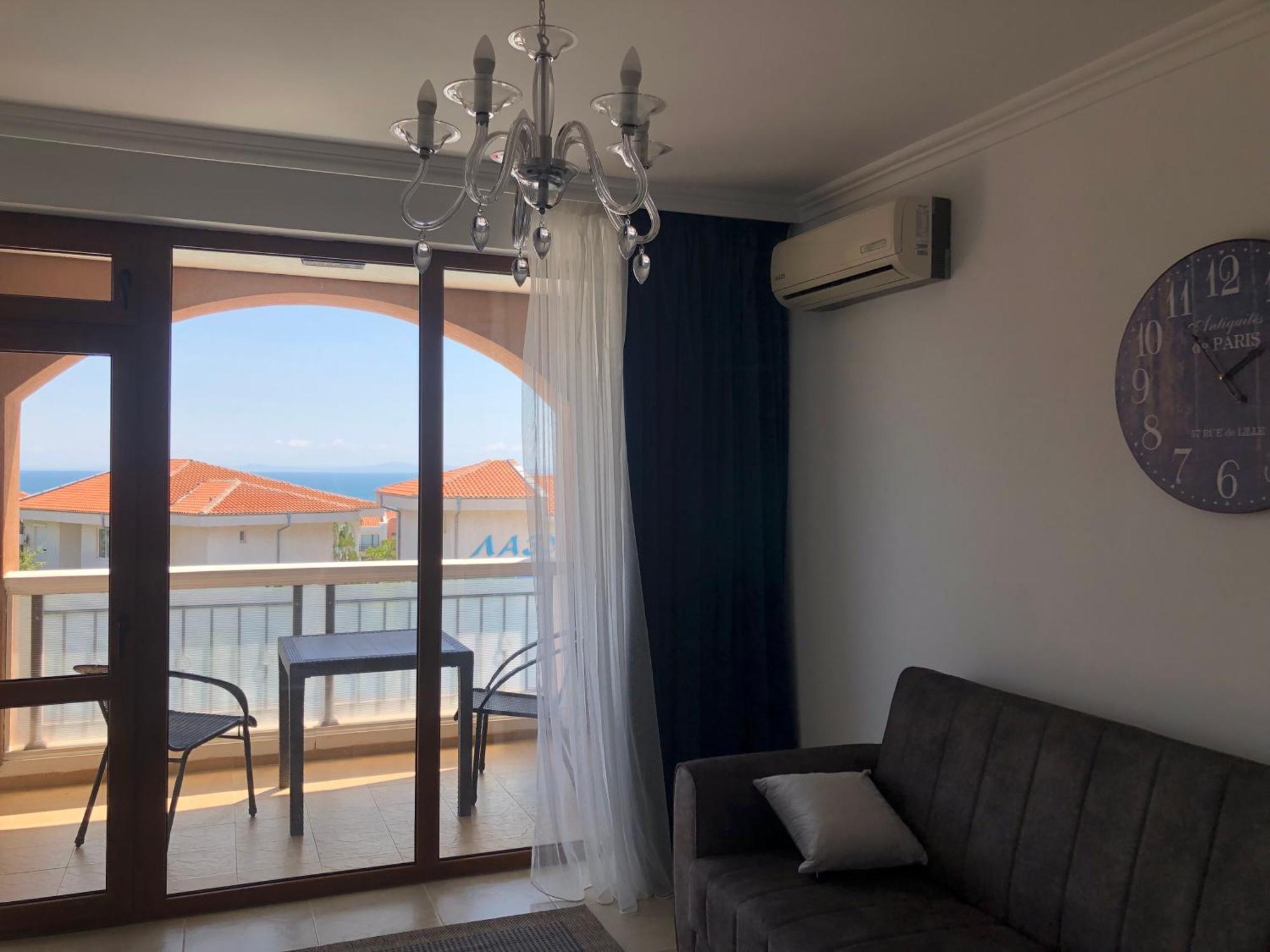 2 Bedroom Apartment Sveti Vlas With 2 Balconies And Sea Views Exterior photo